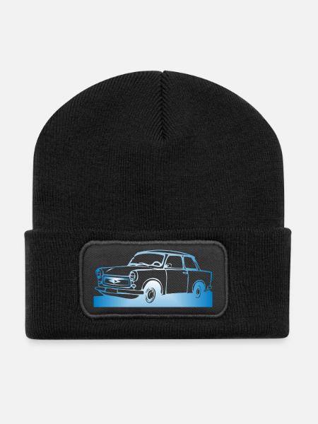 601 Limo Trabi - Recycelte Patch Beanie - Schwarz