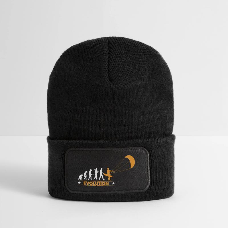 Kitesurf - evolution Beanie recyclé à patch
