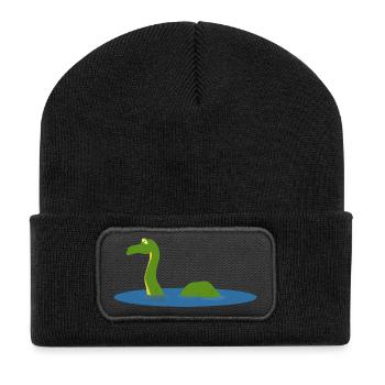 Lake monster sea - Recycled Patch Beanie - black - Front