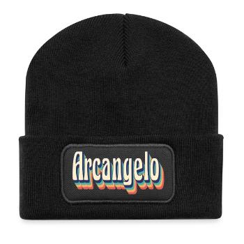 Vintage Retro Archangel T-Shirt Gift T-Shirt - Recycled Patch Beanie - black - Front