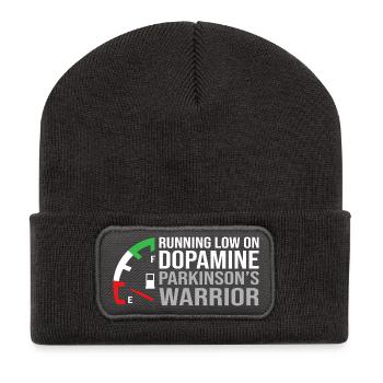 Parkinson's disease - Recycled Patch Beanie - dark grey - Front