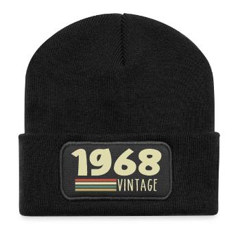 1968 Anniversary 1968 - Recycled Patch Beanie - black - Front