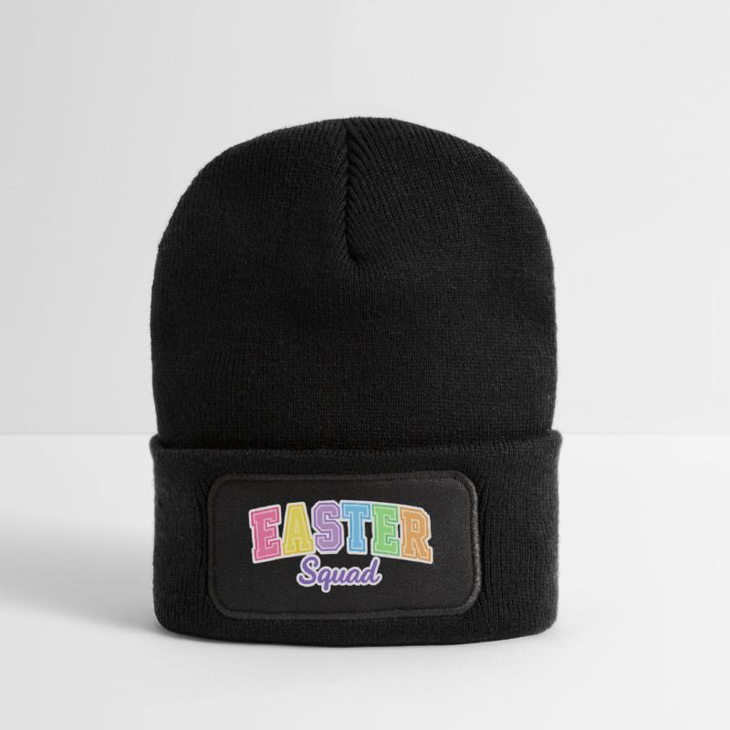 Easter Squad Egg Hunt Recycelte Patch Beanie