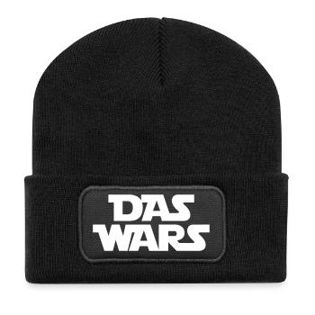 Das wars - Recycelte Patch Beanie - Schwarz - Vorne