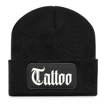 Tattoo - Recycled Patch Beanie - black - Front