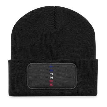 France Logo - Beanie recyclé à patch - noir - Devant