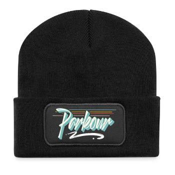 Parkour - Recycled Patch Beanie - black - Front