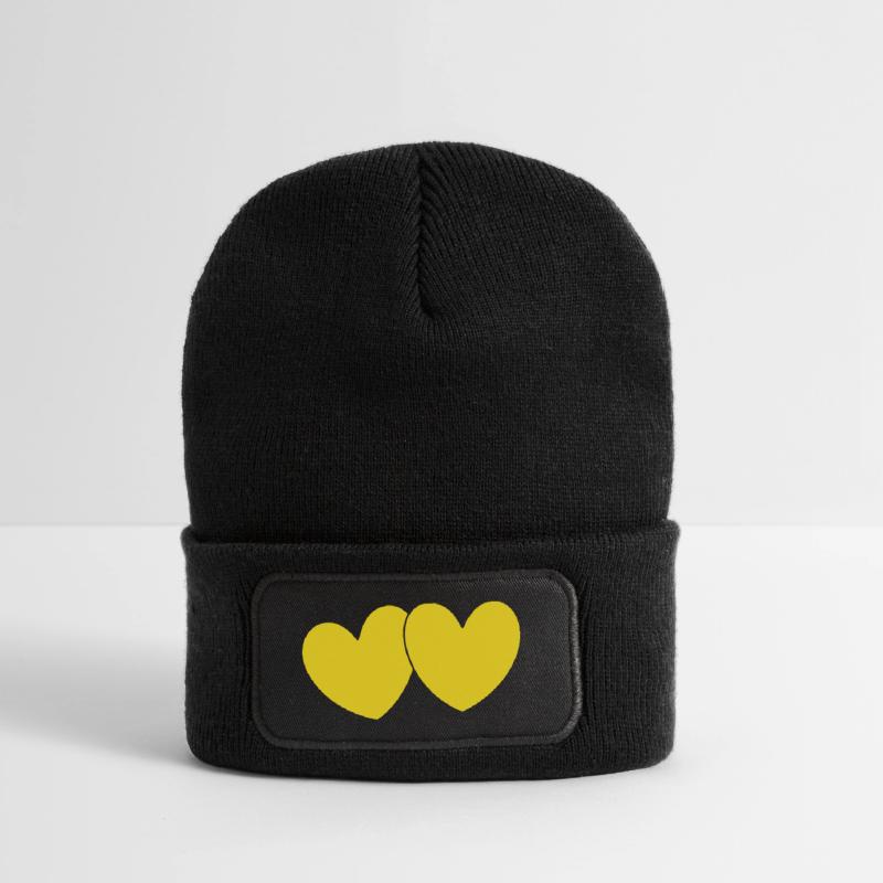 Muttertags Geschenk Mutter Muttertag Geschenkidee  Recycelte Patch Beanie