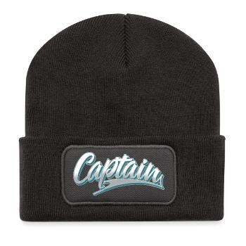 Capitaine Bateau à moteur Voilier Marin - Beanie recyclé à patch - charbon - Devant