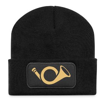 bugle - Recycled Patch Beanie - black - Front