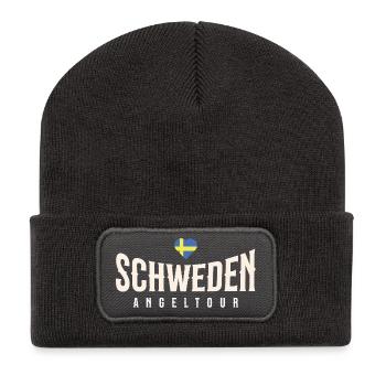 Sweden Fishing Tour - Recycled Patch Beanie - dark grey - Front