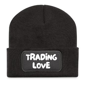 trading love - Recycled Patch Beanie - dark grey - Front