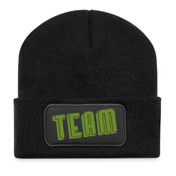 Team - Recycled Patch Beanie - black - Front