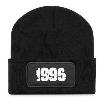1996 - Recycled Patch Beanie - black - Front