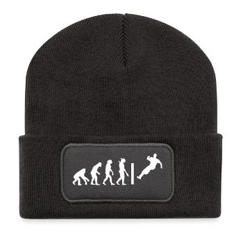 Evolution Parkour Freerunner - Recycelte Patch Beanie - Dunkelgrau - Vorne