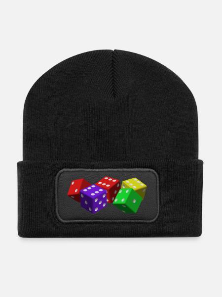 cube - Recycled Patch Beanie - black
