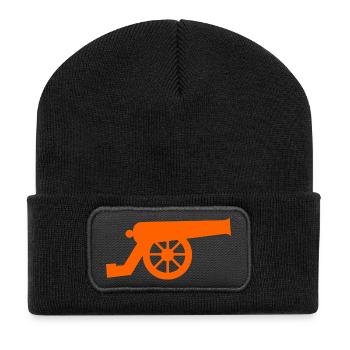 canon - Beanie recyclé à patch - noir - Devant