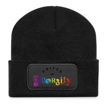 diversity / diversity 2 - Recycled Patch Beanie - black - Front