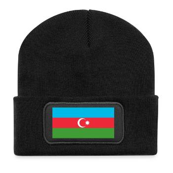 azerbaycan - Beanie recyclé à patch - noir - Devant