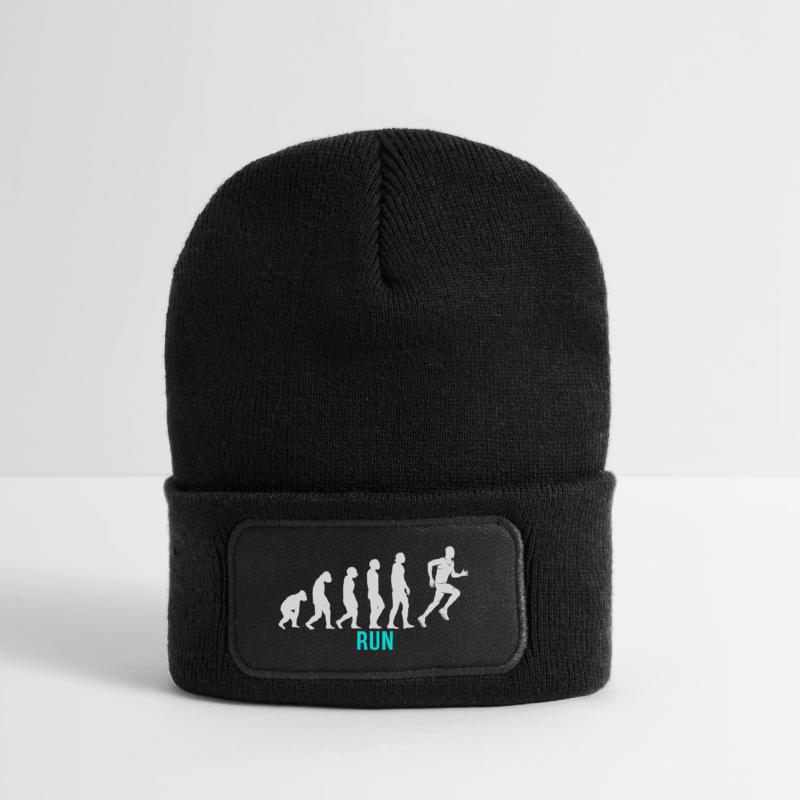 Run Evolution Recycled Patch Beanie
