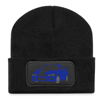 Sport car - Recycled Patch Beanie - black - Front