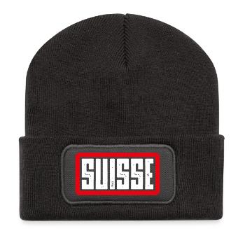 Suisse - Schweiz - Swiss - Svizzera - Switzerland - Recycled Patch Beanie - dark grey - Front