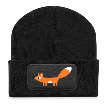 fox - Recycled Patch Beanie - black - Front