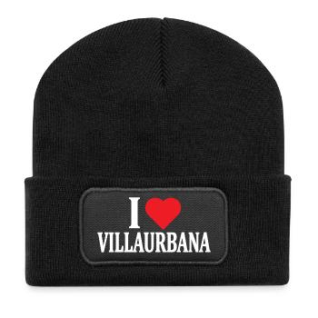 t-shirt Io amo Villaurbana t-shirt Sardinia - Recycled Patch Beanie - black - Front