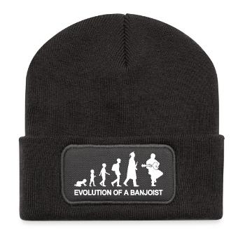 Development of a Banjo Player - Recycled Patch Beanie - dark grey - Front
