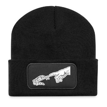Life and Bone Reach - Recycled Patch Beanie - black - Front
