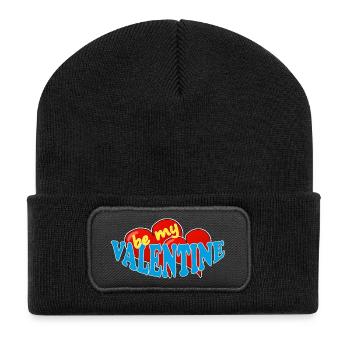 Valentine - Recycled Patch Beanie - black - Front