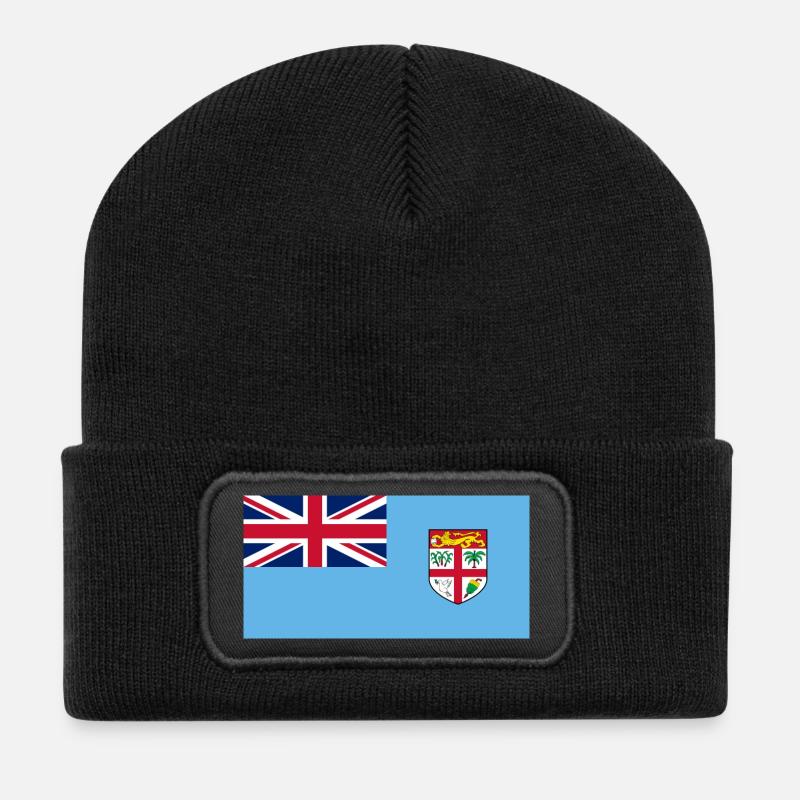 Fiji - Recycled Patch Beanie - black