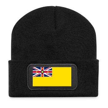 Niue - Recycled Patch Beanie - black - Front