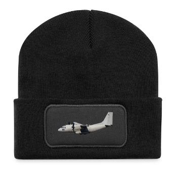 C-27J - Recycled Patch Beanie - black - Front