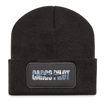 Cargo pilot DC-4 - Recycelte Patch Beanie - Dunkelgrau - Vorne