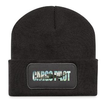 Cargo pilot C-46 - Recycelte Patch Beanie - Dunkelgrau - Vorne