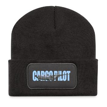 Cargo pilot C-133 - Recycelte Patch Beanie - Dunkelgrau - Vorne