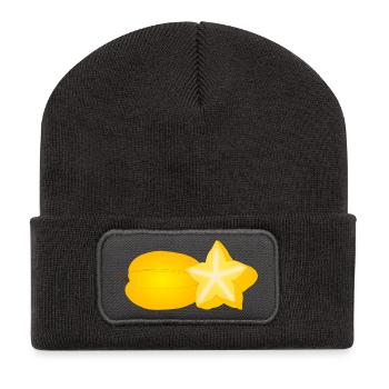 star fruit - Recycled Patch Beanie - dark grey - Front
