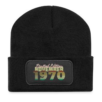 55th Birthday Limited Edition (SCR) 11/1970 - Recycled Patch Beanie - black - Front