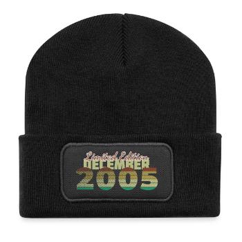 20. Geburtstag Limited Edition (SCR) 12/2005 - Recycelte Patch Beanie - Schwarz - Vorne