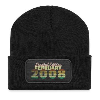 18th Birthday Limited Edition (SCR) 02/2008 - Recycled Patch Beanie - black - Front