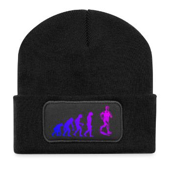 Running perfect for any race - Recycled Patch Beanie - black - Front