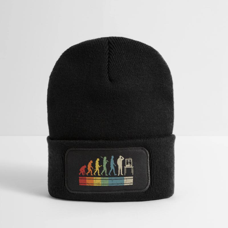 3D Printing Evolution – Vintage Maker Design Recycled Patch Beanie