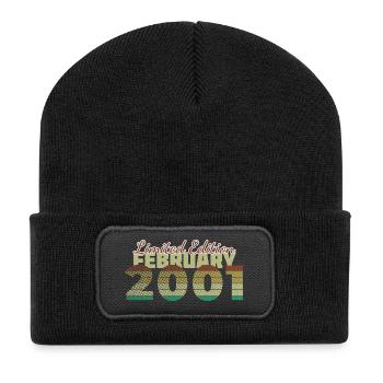 25th Anniversary Limited Edition (SCR) 02/2001 - Recycled Patch Beanie - black - Front