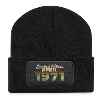 55th Birthday Limited Edition (SCR) 04/1971 - Recycled Patch Beanie - black - Front