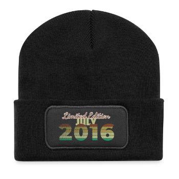 10th Anniversary Limited Edition (SCR) 07/2016 - Recycled Patch Beanie - black - Front