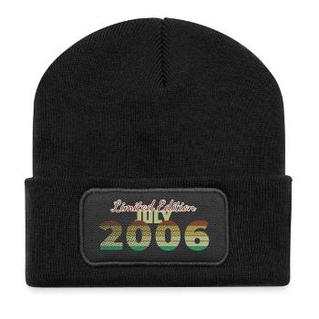 20th Anniversary Limited Edition (SCR) 07/2006 - Recycled Patch Beanie - black - Front