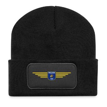 Chemise de fan du Wisconsin – Nature & Pride - Beanie recyclé à patch - noir - Devant