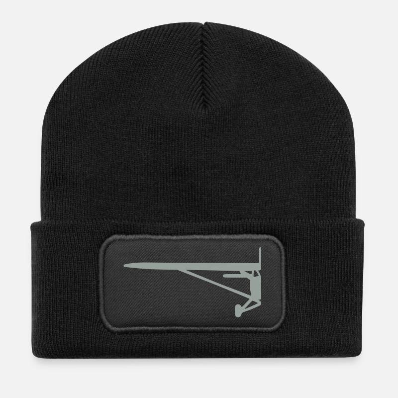 cessna_halb - Recycled Patch Beanie - black