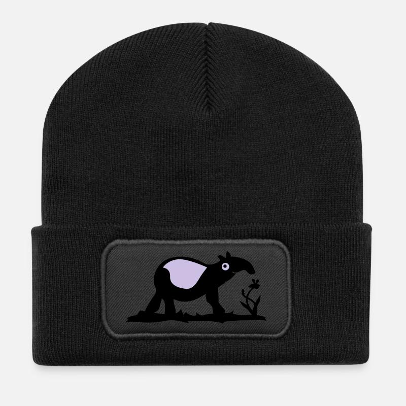 Tapir - Recycled Patch Beanie - black